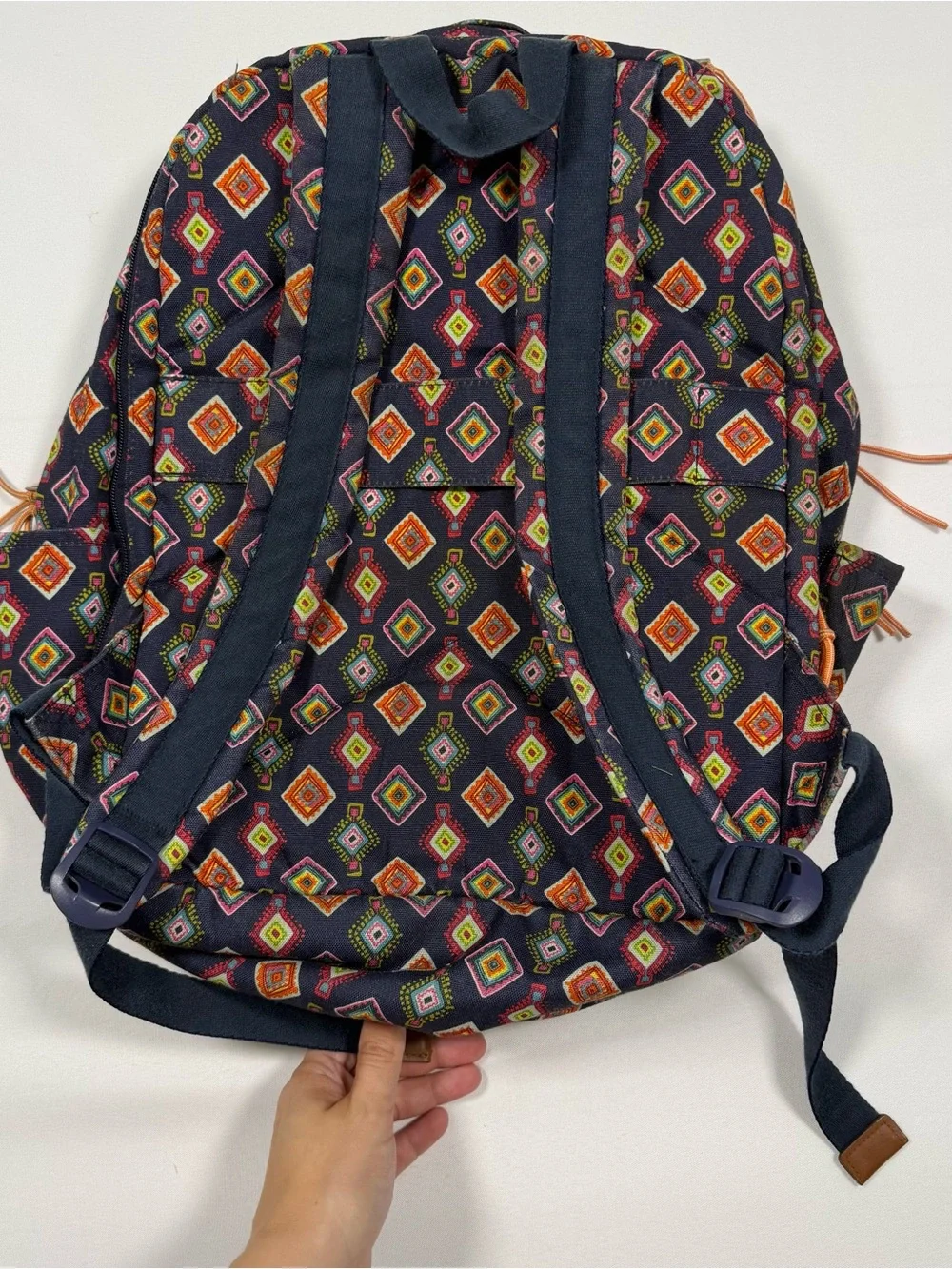 Vera Bradley Lighten Up Grand Backpack in Mini Medallions Print